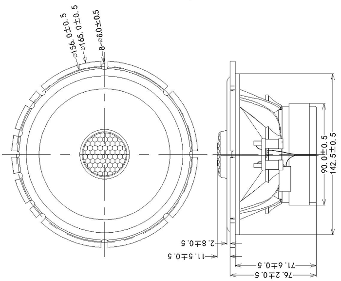 CRHB65-2HB10 drawing
