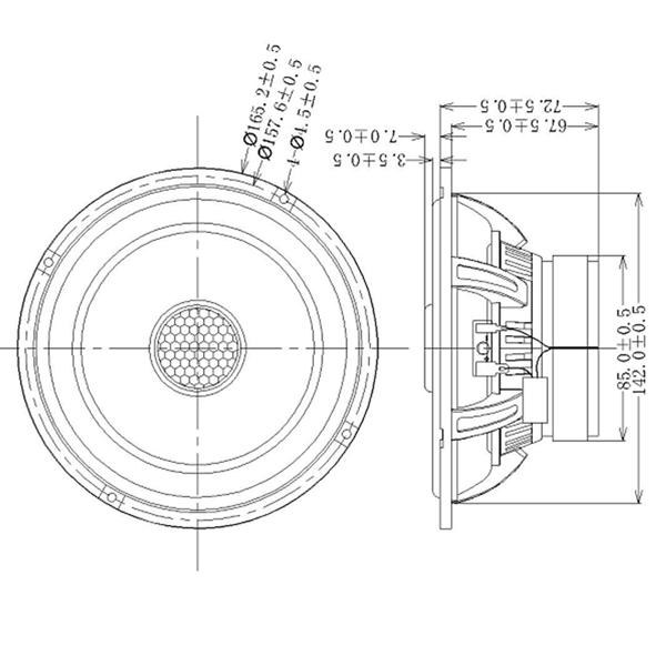 CRHZ65-2HB17 drawing